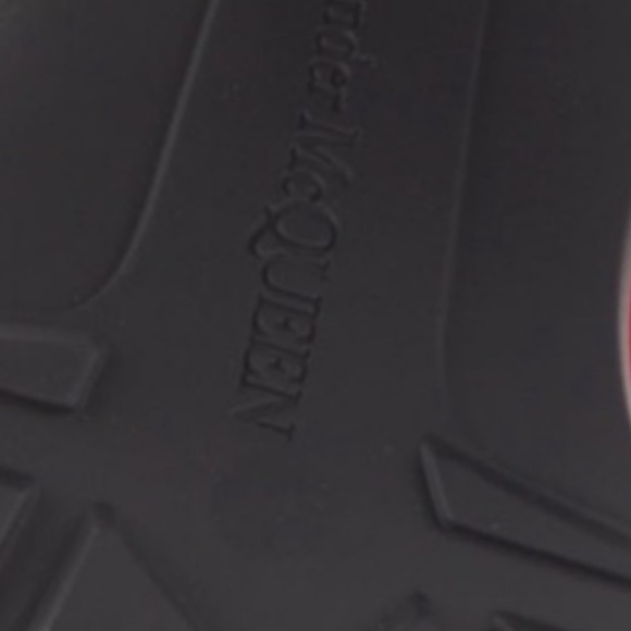 TRADE ALEXANDER MCQUEEN CHELSEA BOOTS -RED LEATHER -SIZE 37.5 / 7.5 US , NEW - Picture 4 of 11